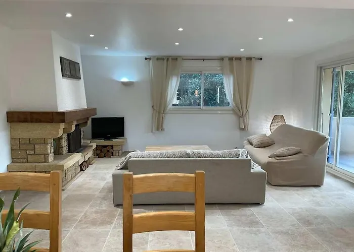 Tatil Evi A Filetta, Maquis & Mer, Dans Un Hameau De Charme